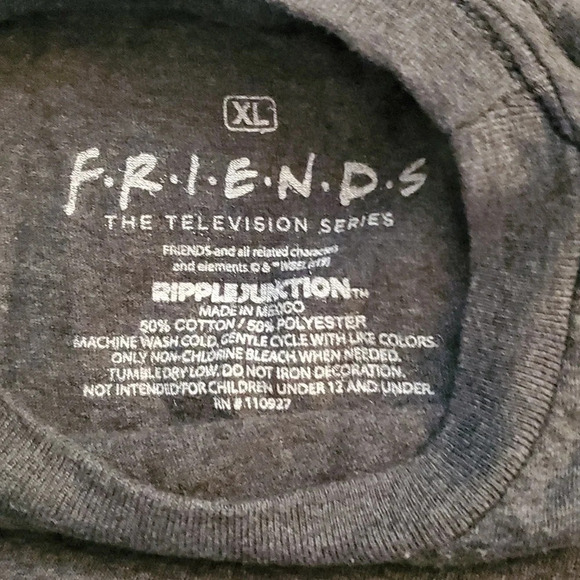 Friends Central Perk Graphic T Shirt Unisex - Picture 4 of 7